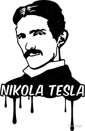 292x450 la stickers nikola tesla