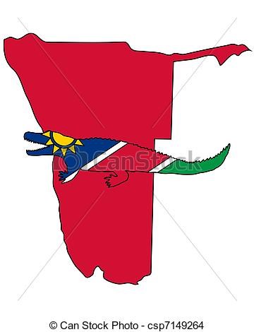 360x470 Nile Crocodile Namibia Vector