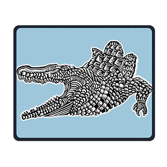 569x569 Smooth Mouse Pad Drawing Crocodile Mobile Gaming