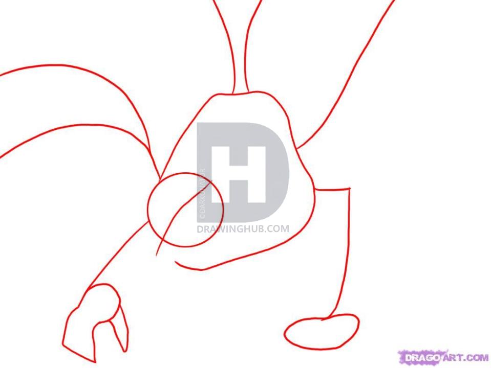 959x720 How To Draw Nine Tailed Fox, Step