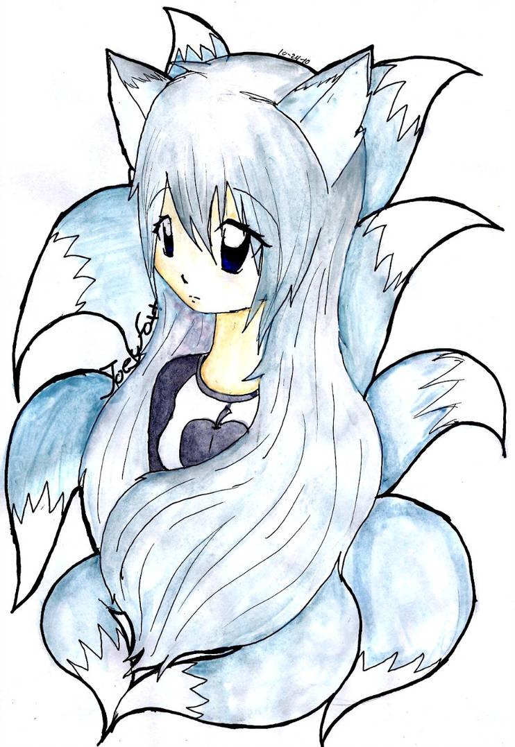 742x1077 Nine Tailed Artic Fox