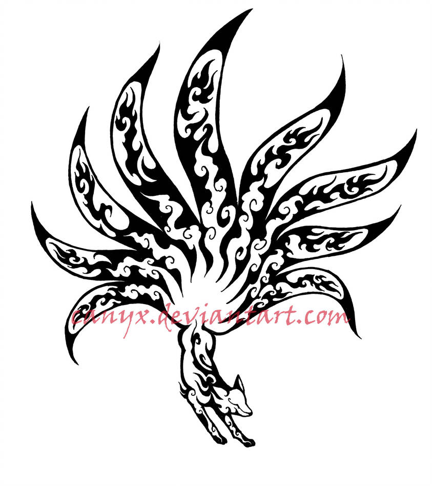 843x948 Nine Tailed Fox