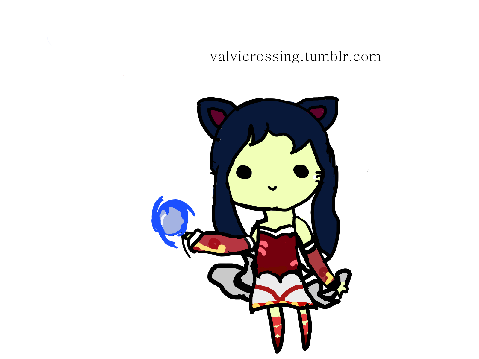 1600x1200 Ahri The Nine Tailed Fox The Creative Poems