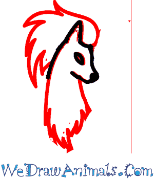 300x350 How To Draw Ninetales Pokemon