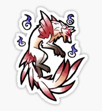 210x230 Nine Tails Drawing Stickers Redbubble
