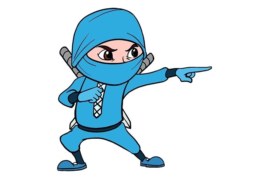 900x600 Drawing Ninja How To Draw Ninjas Step Draw Ninja Turtles Easy