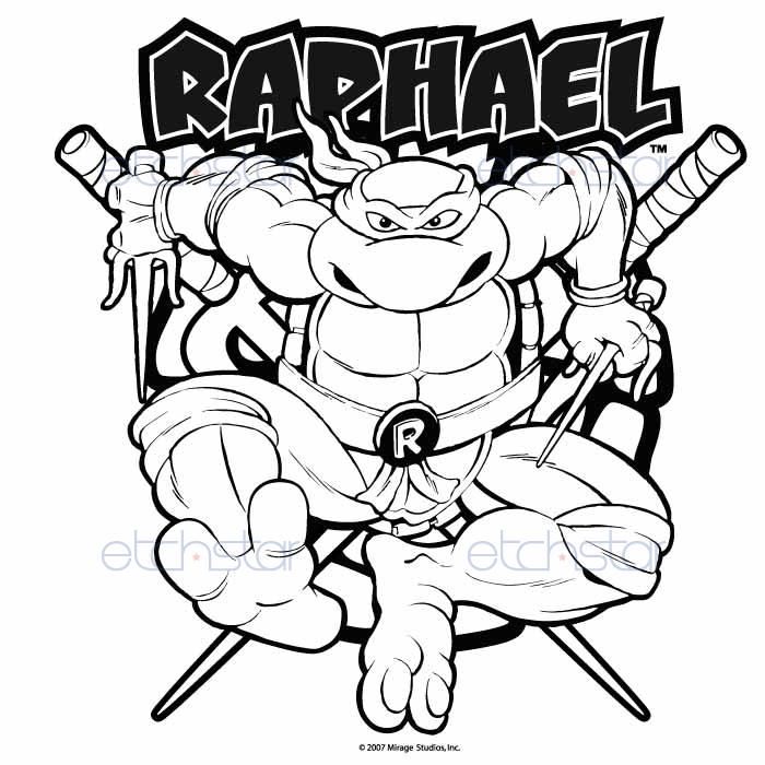 700x700 Teenage Mutant Ninja Turtles Raphael Coloring Pages Drawing Pages