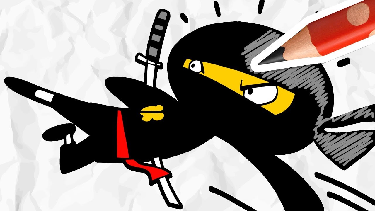 1280x720 Learn To Draw A Ninja! Easy Step