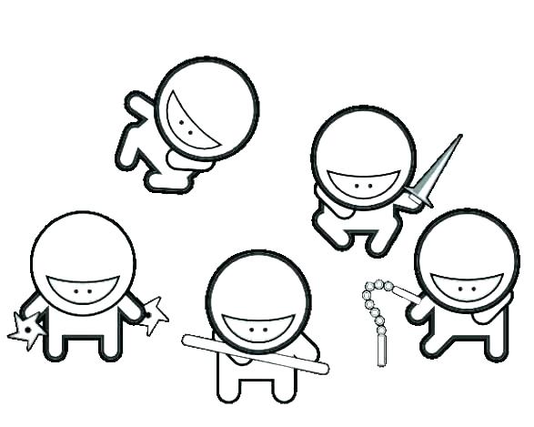 587x469 Coloring Pages For Kids Fall Teens Disney Easy Ninja Turtle