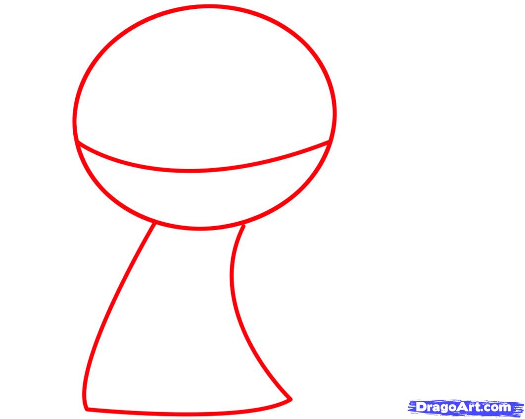 1061x847 Draw A Ninja For Kids, Step