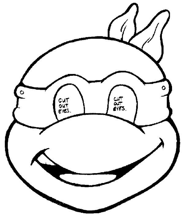 600x701 Top Free Printable Ninja Turtles Coloring Pages Online Fun