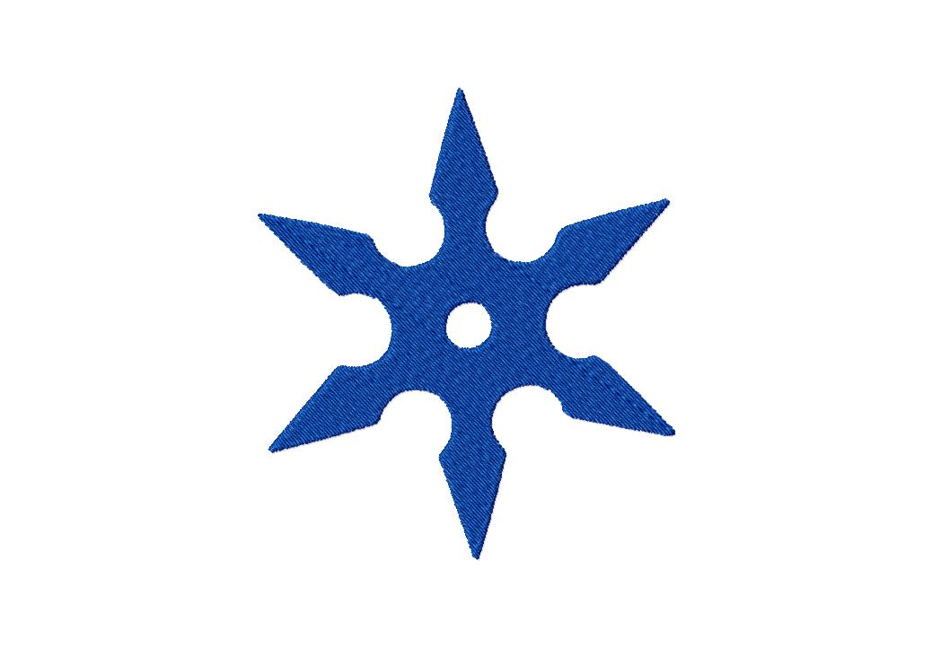 1038x721 Throwing Star Silhouette