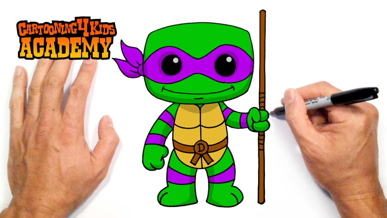 1280x720 How To Draw Donatello Tmnt