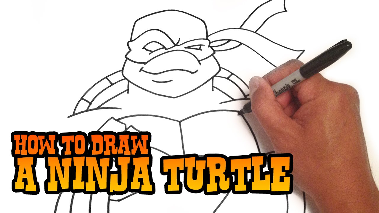 1280x720 How To Draw A Teenage Mutant Ninja Turtle
