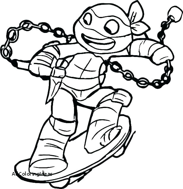618x637 Tmnt Leonardo Coloring Pages Coloring