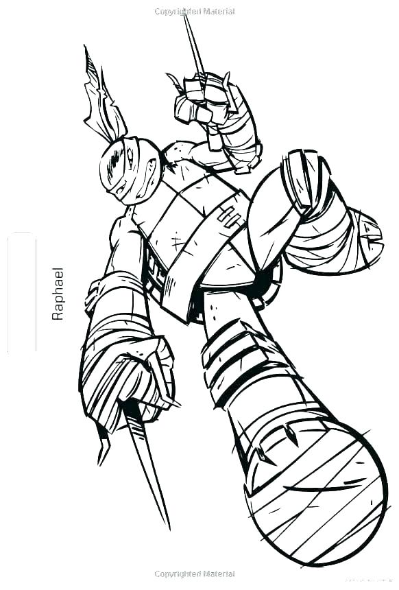 582x860 Tmnt Leonardo Coloring Pages Coloring