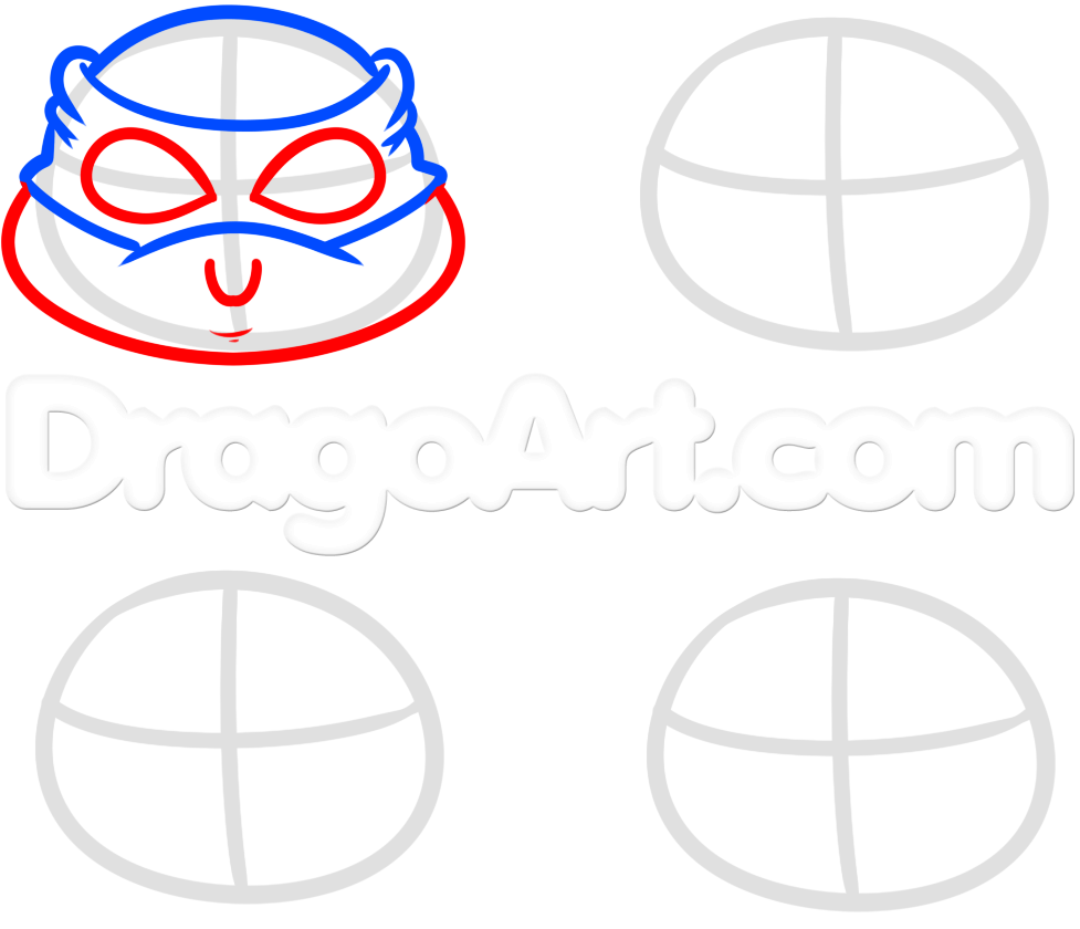 977x840 How To Draw Chibi Teenage Mutant Ninja Turtles, Step