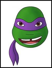 200x259 How To Draw Teenage Mutant Ninja Turtles Cartoon Characters