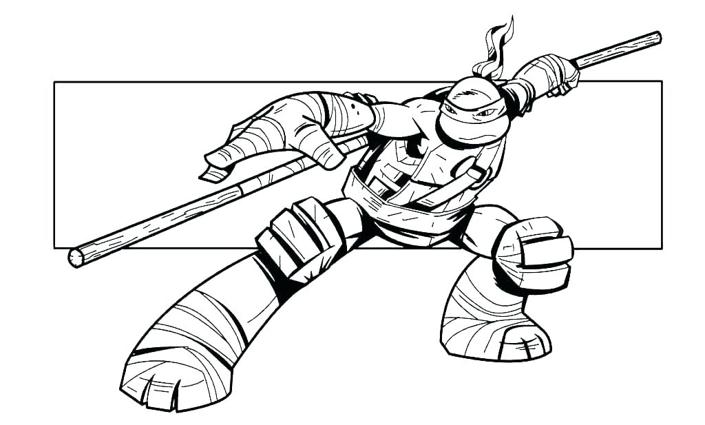 Ninja Turtle Raphael Drawing