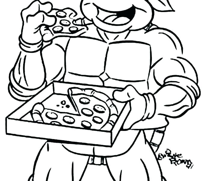 678x600 teenage mutant ninja turtles coloring pages raphael ninja turtle
