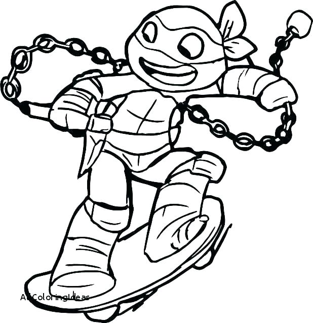 618x637 Ninja Turtle Coloring Sheet Printable