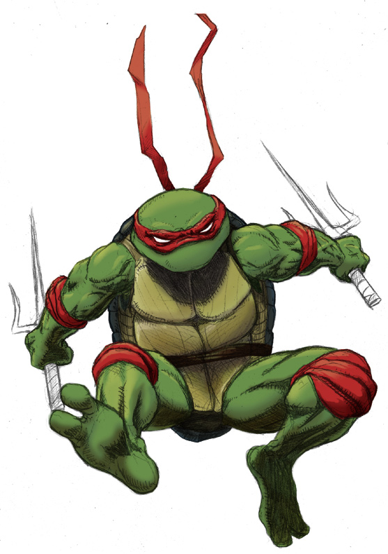 Ninja Turtle Raphael Drawing | Free download on ClipArtMag