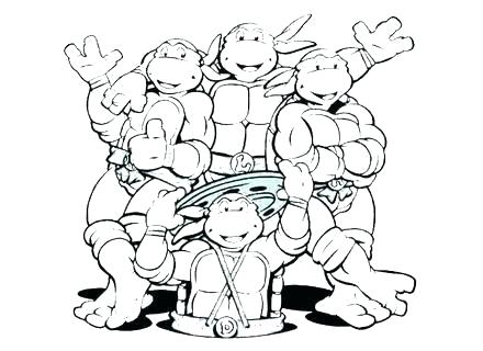 440x320 Teenage Mutant Ninja Turtles Coloring Games