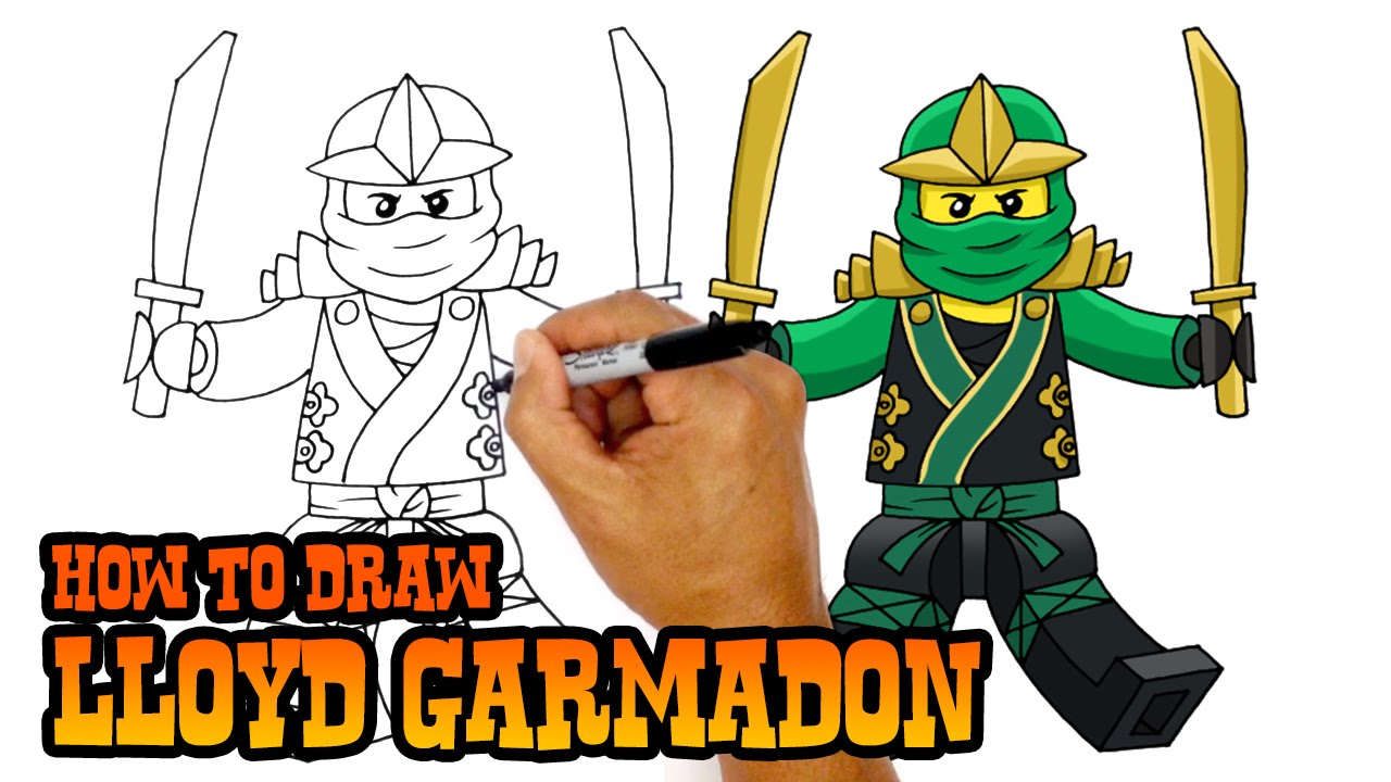 1280x720 How To Draw Ninjago Lloyd