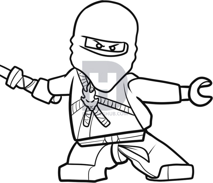 838x720 How To Draw Ninjago, Ninjago, Step