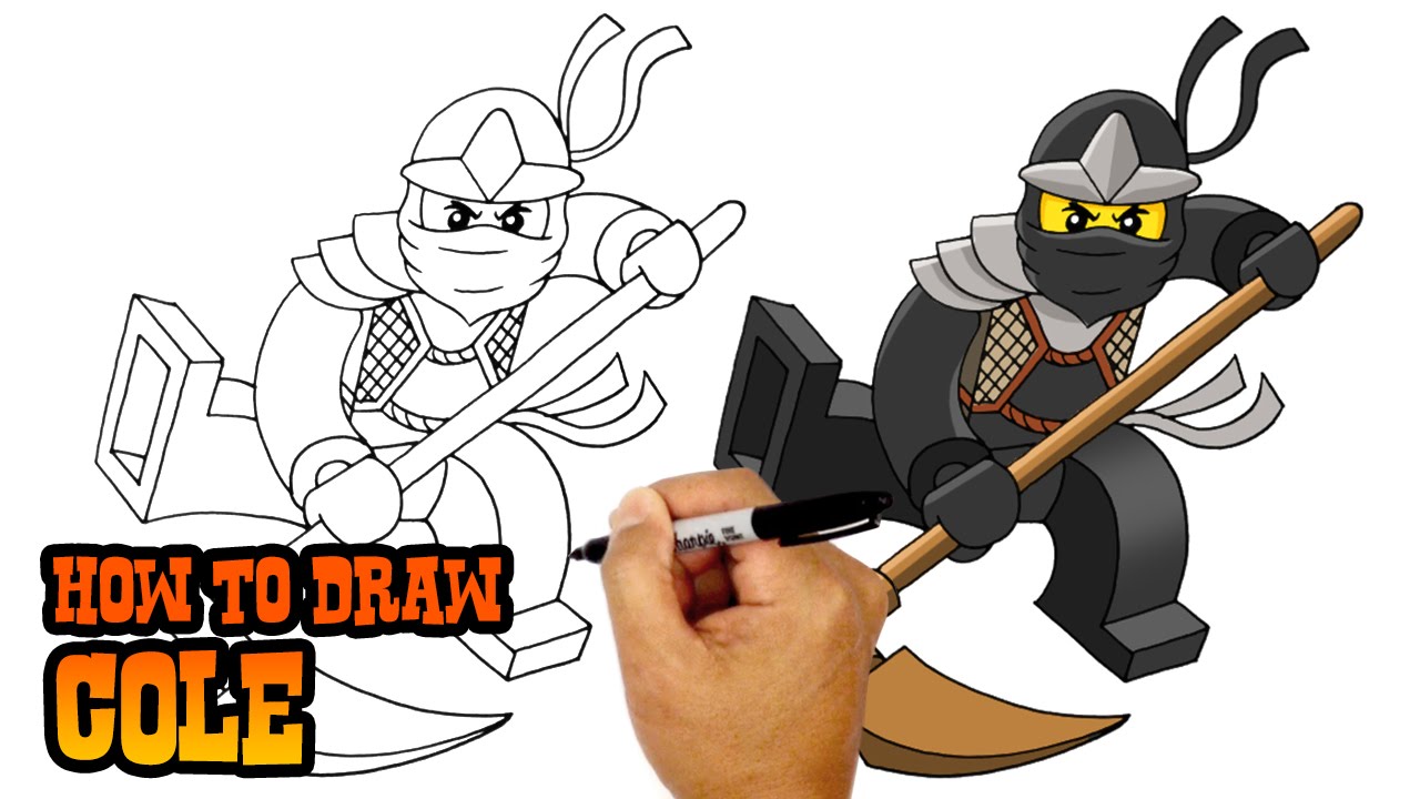 1280x720 How To Draw Ninjago Cole