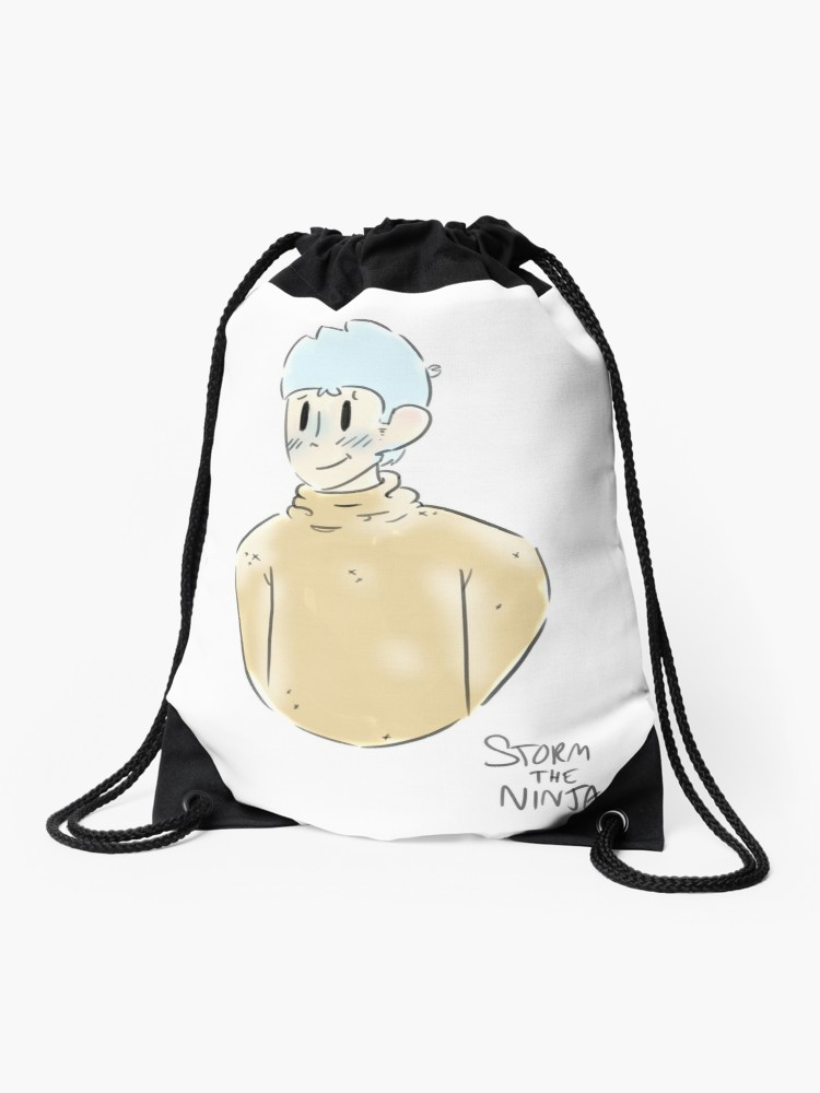 750x1000 lego ninjago zane in a sweater drawstring bag