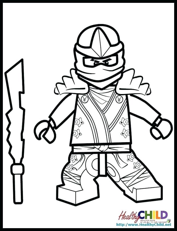 620x811 Coloring Pages Lego Ninja