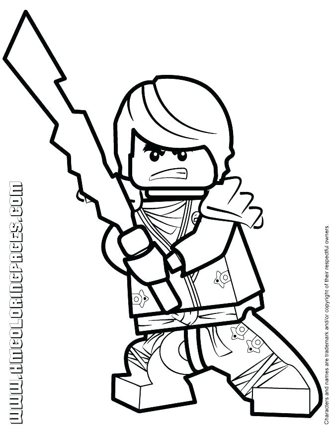 670x867 Lego Ninjago Kai Coloring Pages Coloring Pages Sheets Jay Lego