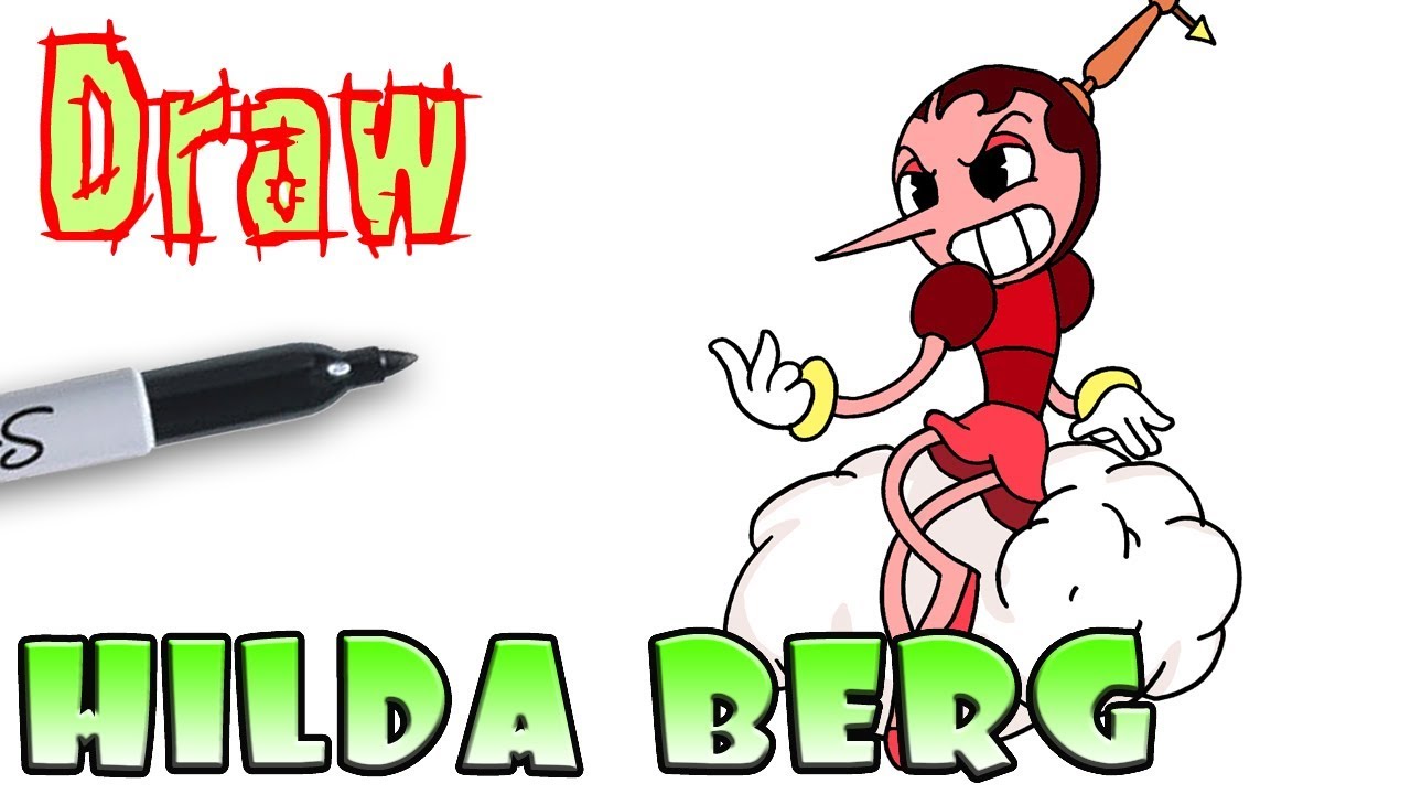 1280x720 How To Draw Hilda Berg Cuphead