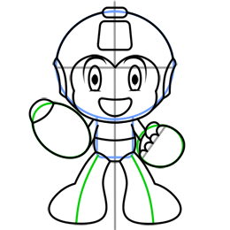 260x260 How To Draw Megaman From Capcom