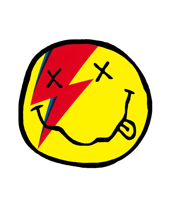 719x900 nirvana x bowie drawing