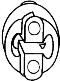 200x270 Bosal Exhaust Hanger