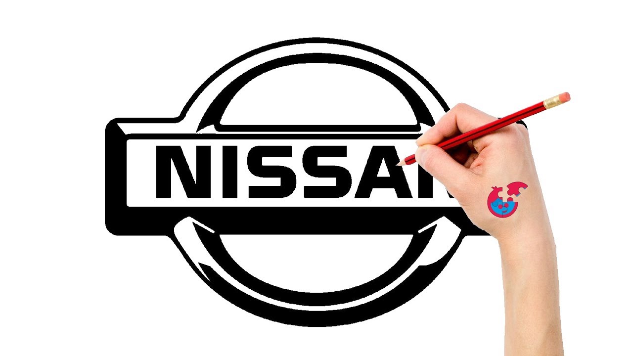 1280x720 How To Draw For Toddlers Cars Logos Nissan