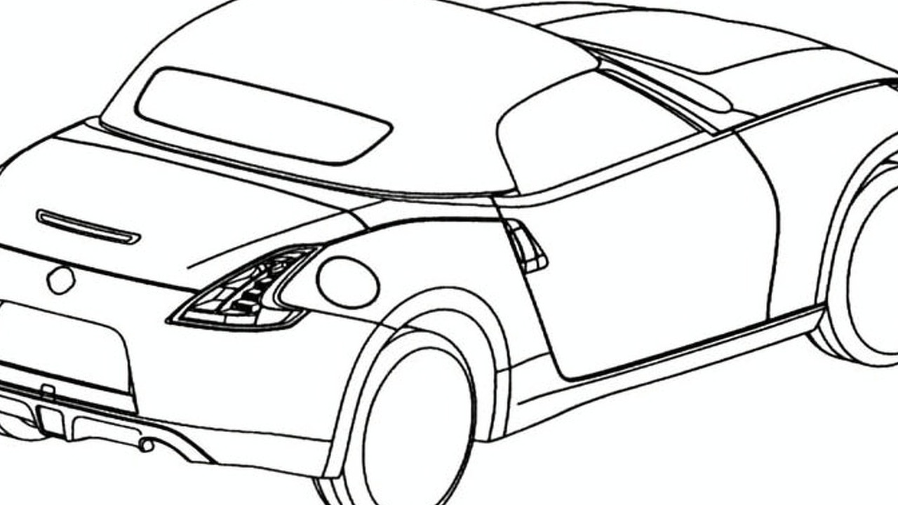 1280x720 nissan roadster design sketch photos