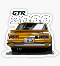210x230 Nissan Gtr Drawing Stickers Redbubble