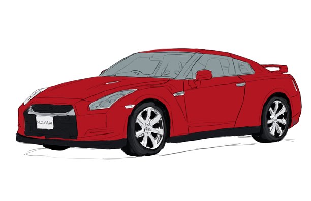 612x396 Nissan Gtr Red Flaming Ichijiku