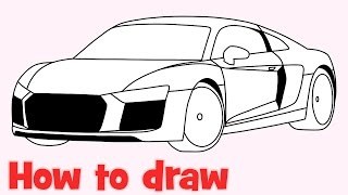 320x180 How To Draw Nissan Gtr Step