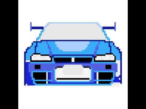 480x360 Drawing Nissan Skyline Gtr On Sandbox