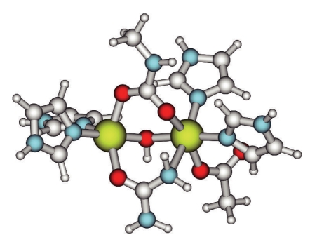 452x345 structure of complex one of the urea nitrogen atoms is