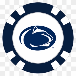 320x320 penn state nittany lions poker chip ball marker