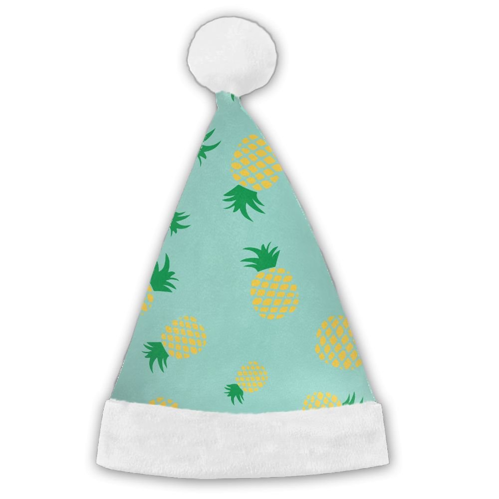 1000x1000 Nunofog Hand Drawing Pineapple Plush Santa Hat