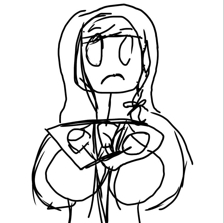 768x768 Kyoko Fanart Danganronpa