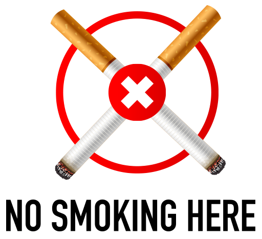 512x467 No Smoking Drawing Vector