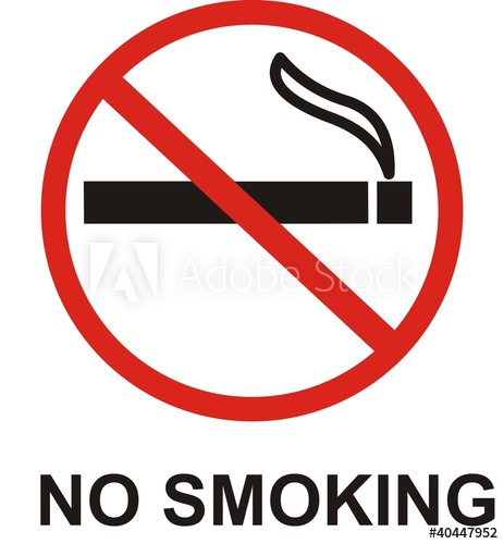 463x500 Drawing No Smoking