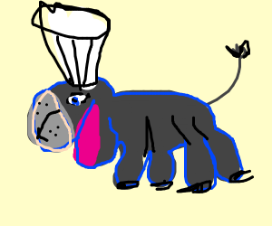 300x250 Eeyore Chef